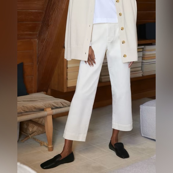 Everlane The Organic Straight-Leg Pant - Picture 1 of 5